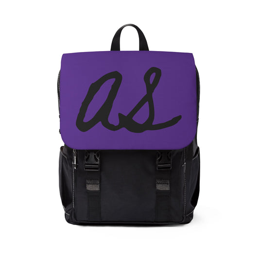 Buckle-Flap Backpack